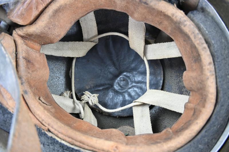 British WW2 Fibre Rim Paratrooper Combat Helmet BMB 1942