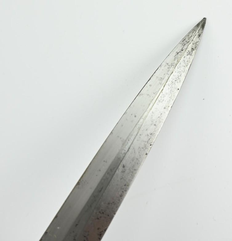 German WH Officer's Dagger with Hanger 'Richard A. Herder'