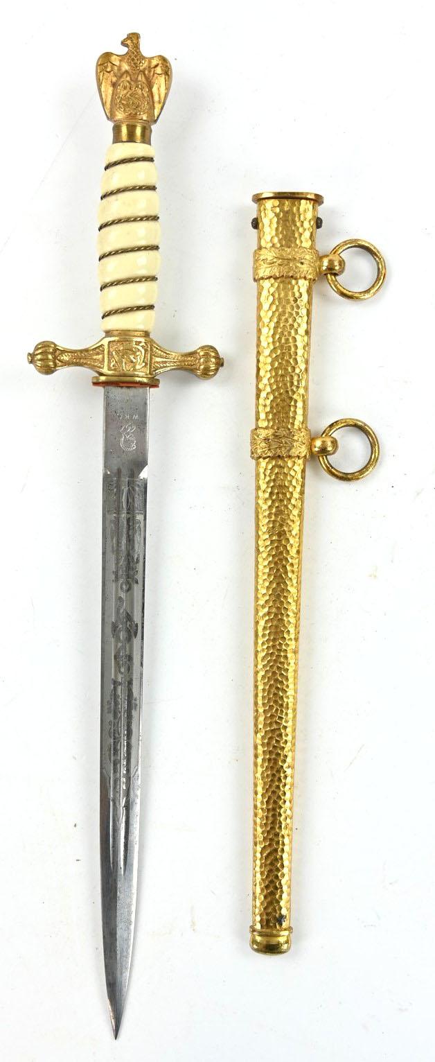 German KM Navy Officer Dagger 'WKC'
