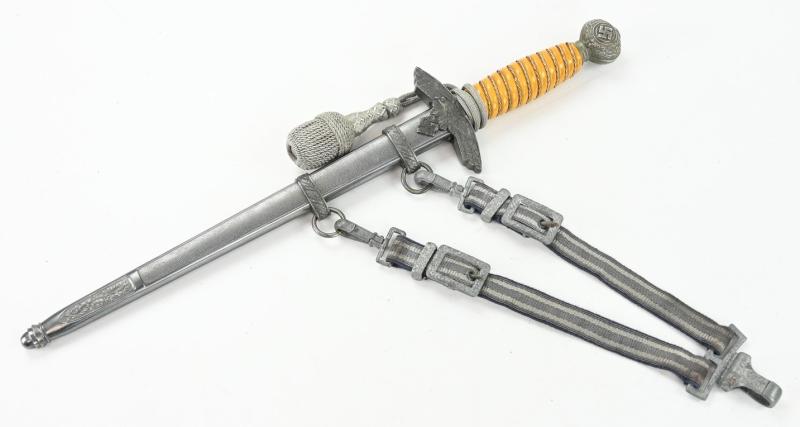 German LW Officer Dagger with Hanger 'Gustav Spitzer'