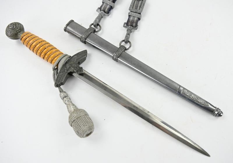 German LW Officer Dagger with Hanger 'Gustav Spitzer'
