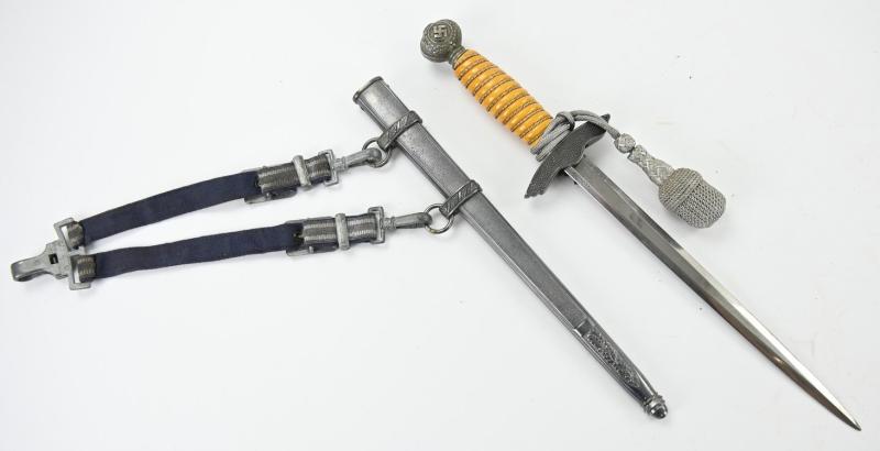 German LW Officer Dagger with Hanger 'Gustav Spitzer'