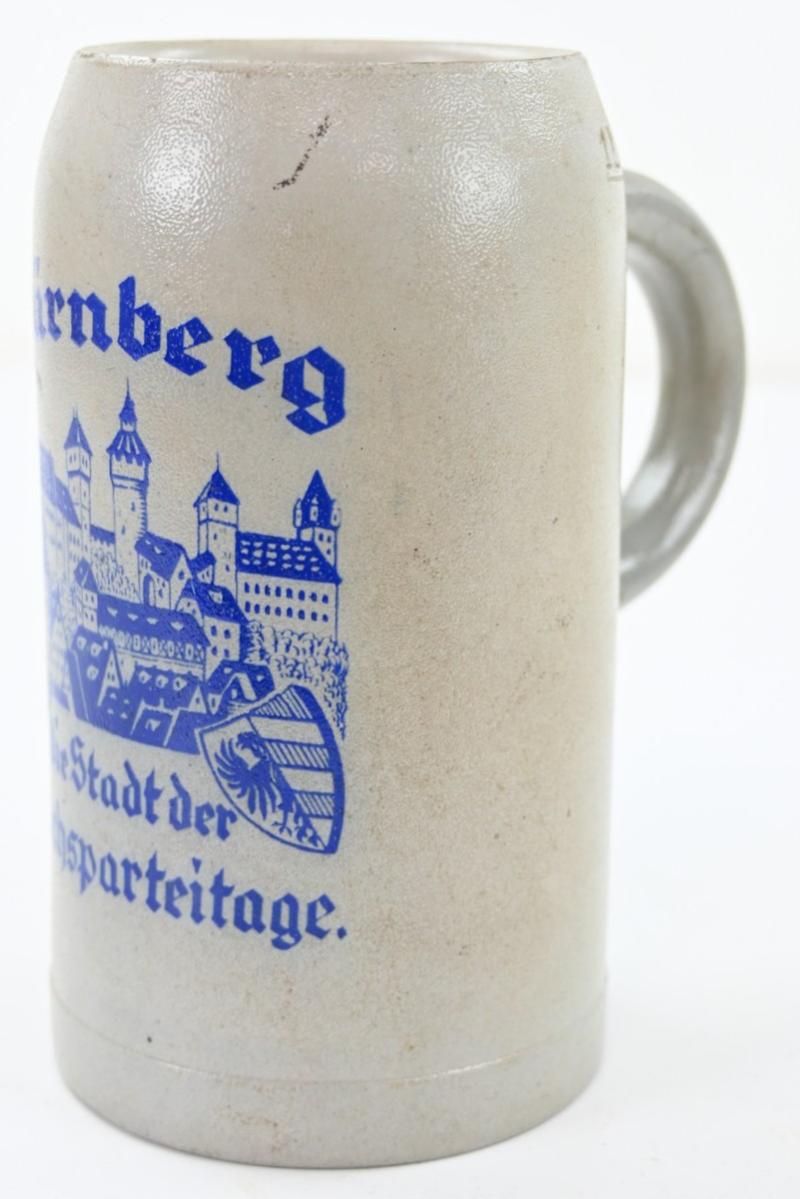 German Third Reich Mug 'Reichsparteitag Nurnberg'