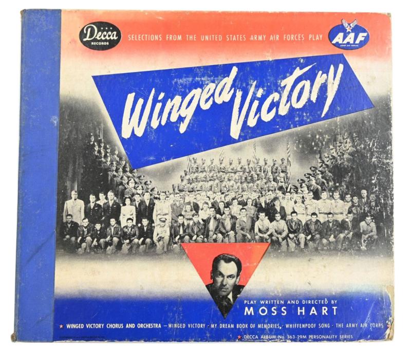 USAAF WW2 Music Record 'Winged Victory'