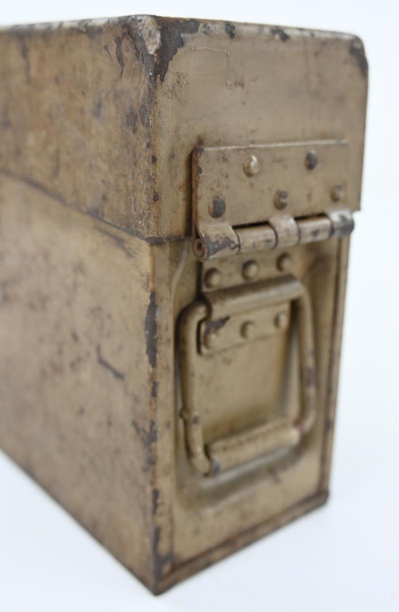 German WH MG34/42 Tropical Camo Ammo Box