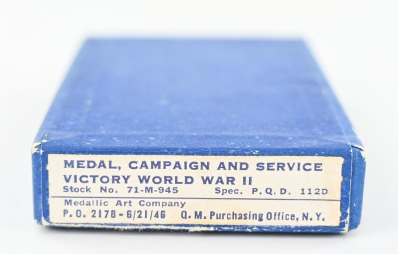 US WW2 Victory Medal in Case