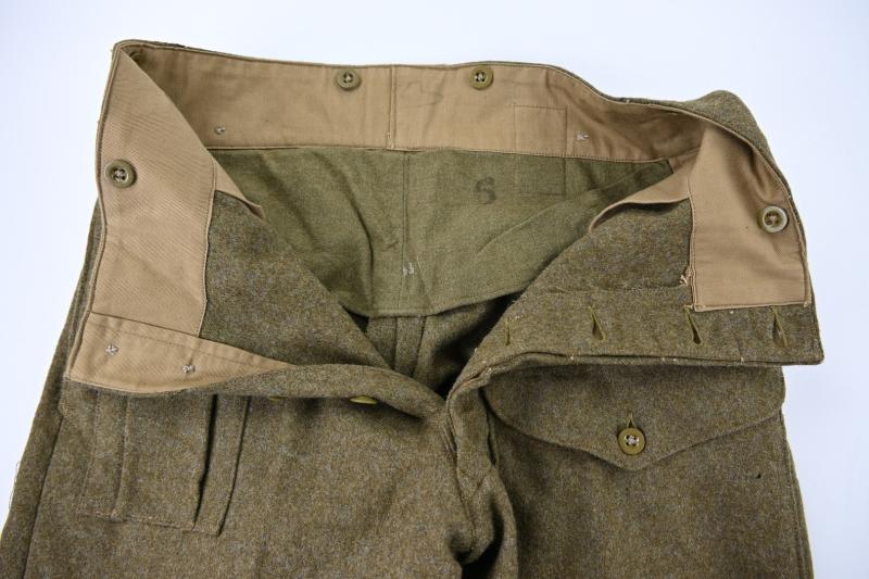 British WW2 P40 Battledress Trousers