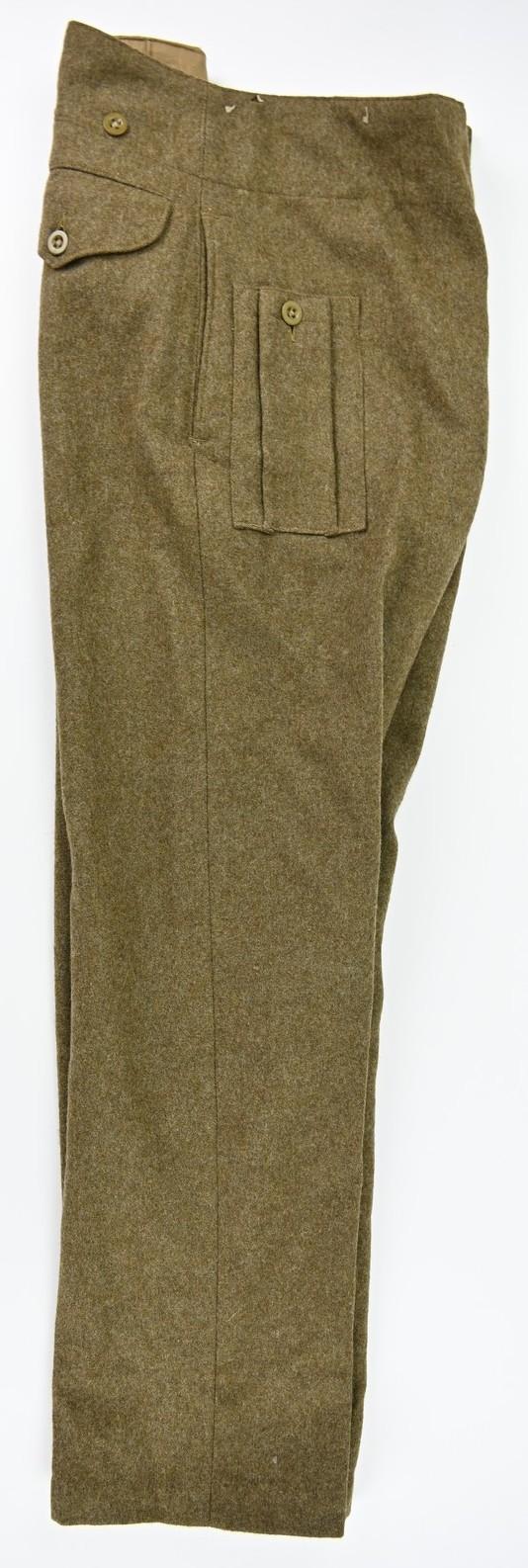 British WW2 P40 Battledress Trousers