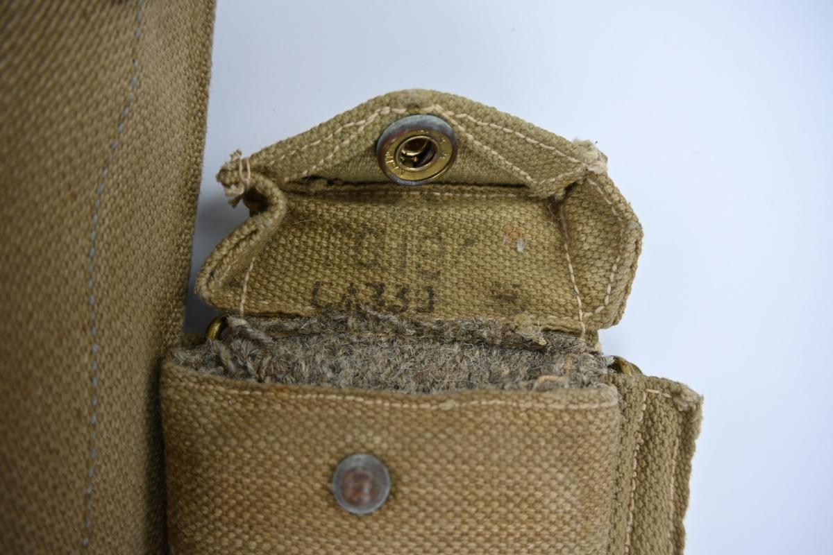 British WW2 Complete Webbing Rig