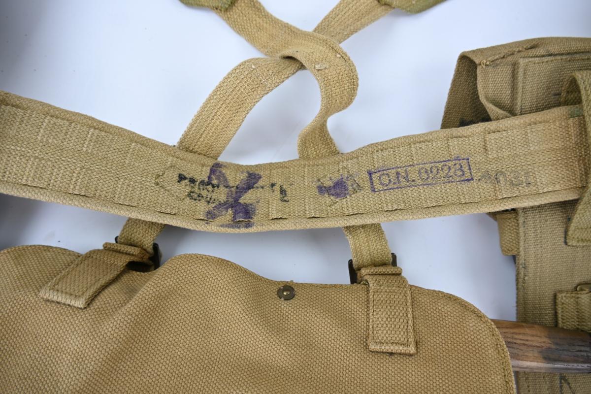 British WW2 Complete Webbing Rig