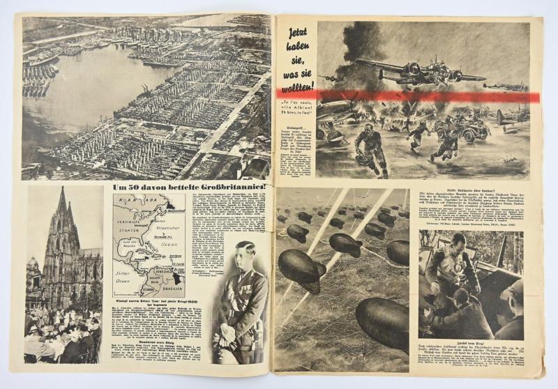 German Magazine kölnische illustrierte zeitung September 19th 1940