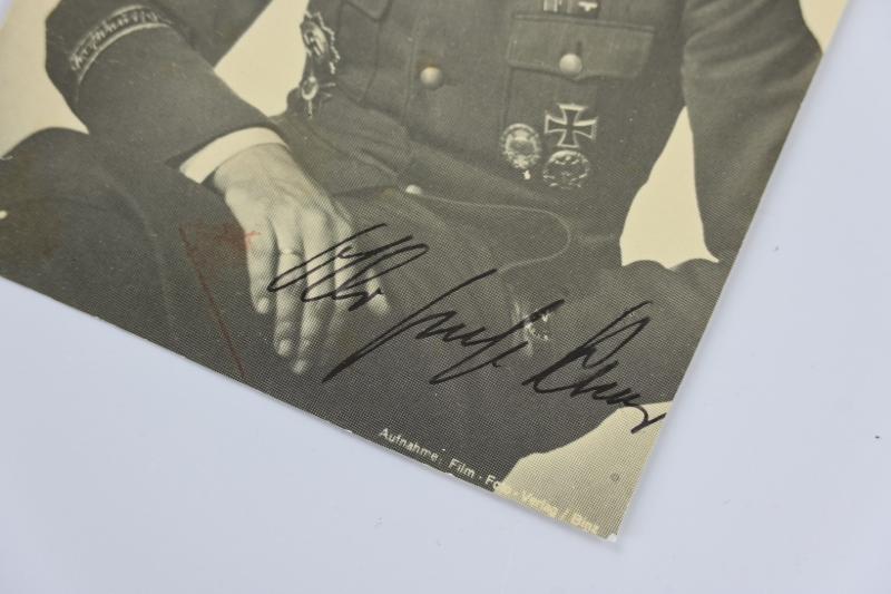 German Signature of WH KC-OLS Recipient 'Otto Ernst Remer'