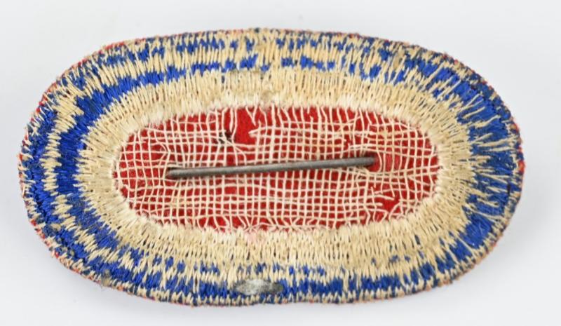 US WW2 82nd Airborne Division HQ Regiment Jumpwing Oval with Jumpwing