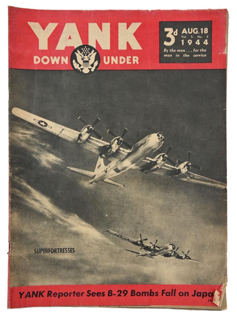 US WW2 Yank Magazine August 18th, 1944