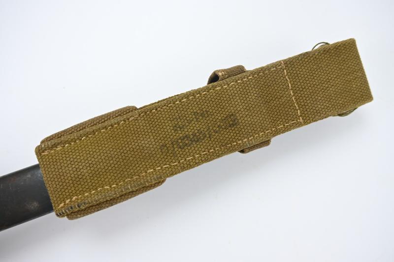 German WH K98 Mauser Bayonet with Canvas Frog