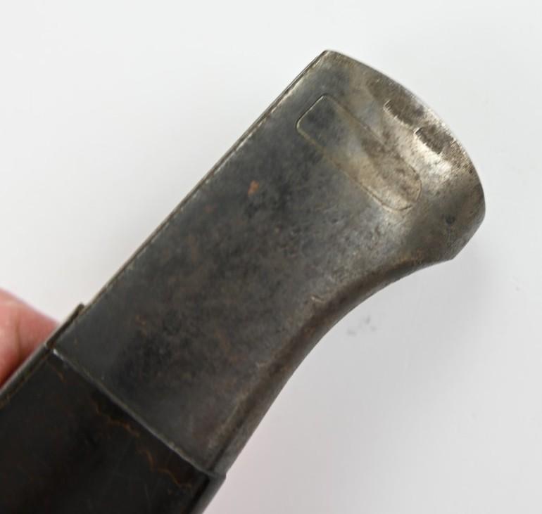 German WH K98 Mauser Bayonet with Canvas Frog