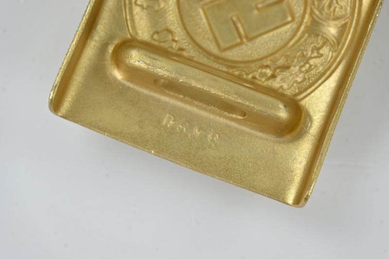 German Water Protection Police Beltbuckle