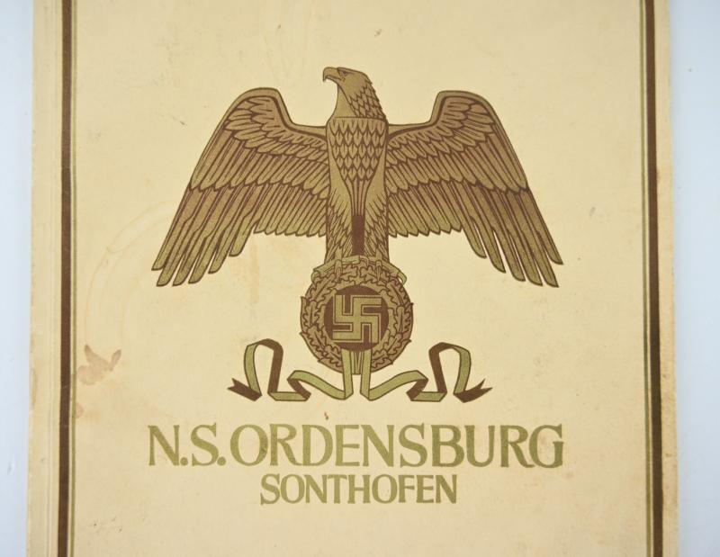 German NSDAP Booklet 'NS-ordensburg Sonthofen'