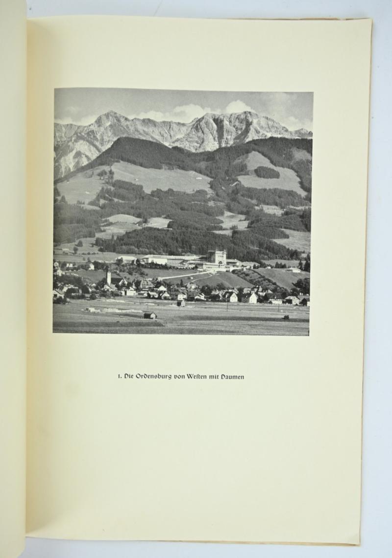 German NSDAP Booklet 'NS-ordensburg Sonthofen'