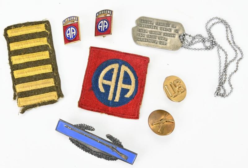 US WW2 82nd Airborne Division Grouping