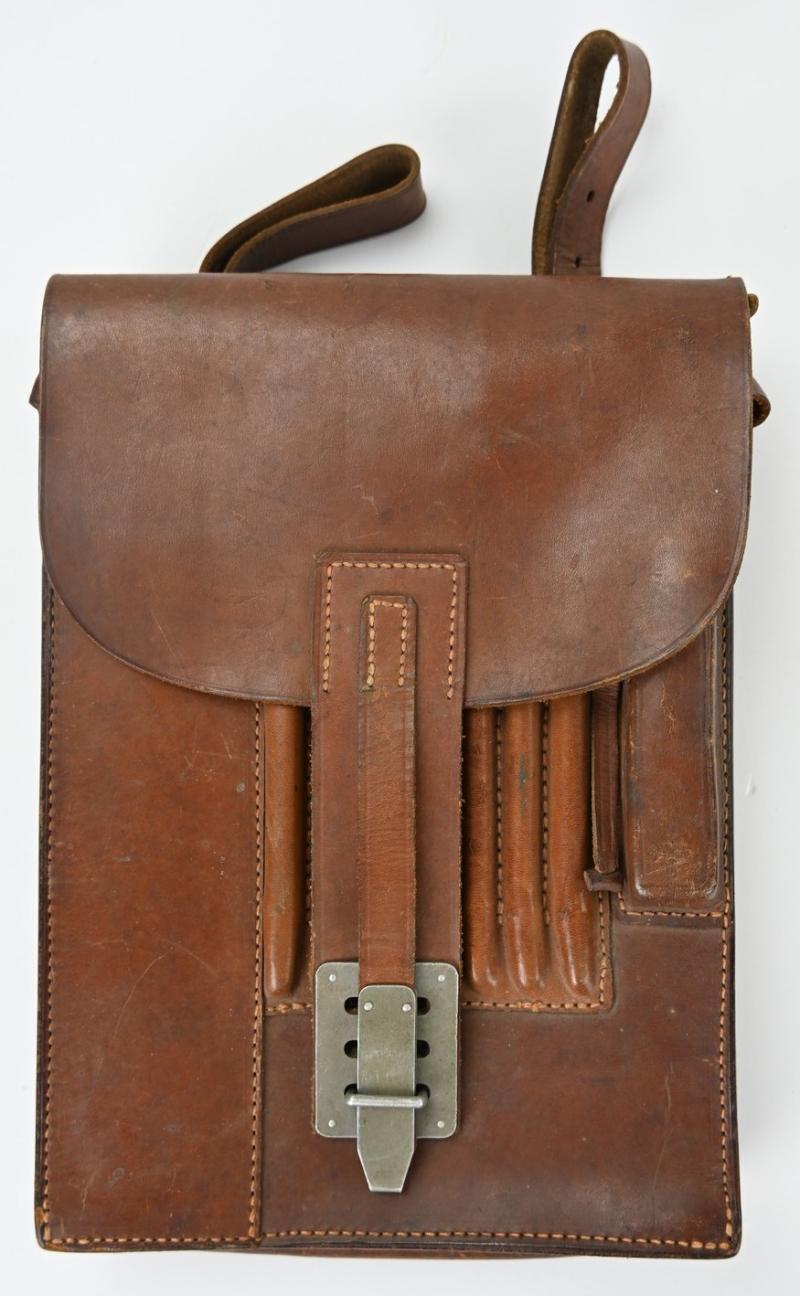 German WH Officer Mapcase I.R. 76 with content