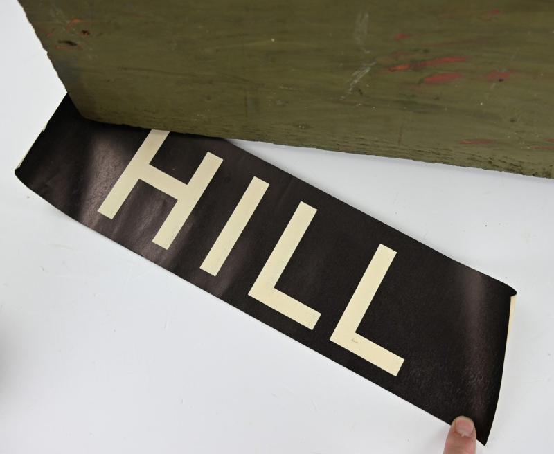 US WW2 Illuminating Electric Sign Box