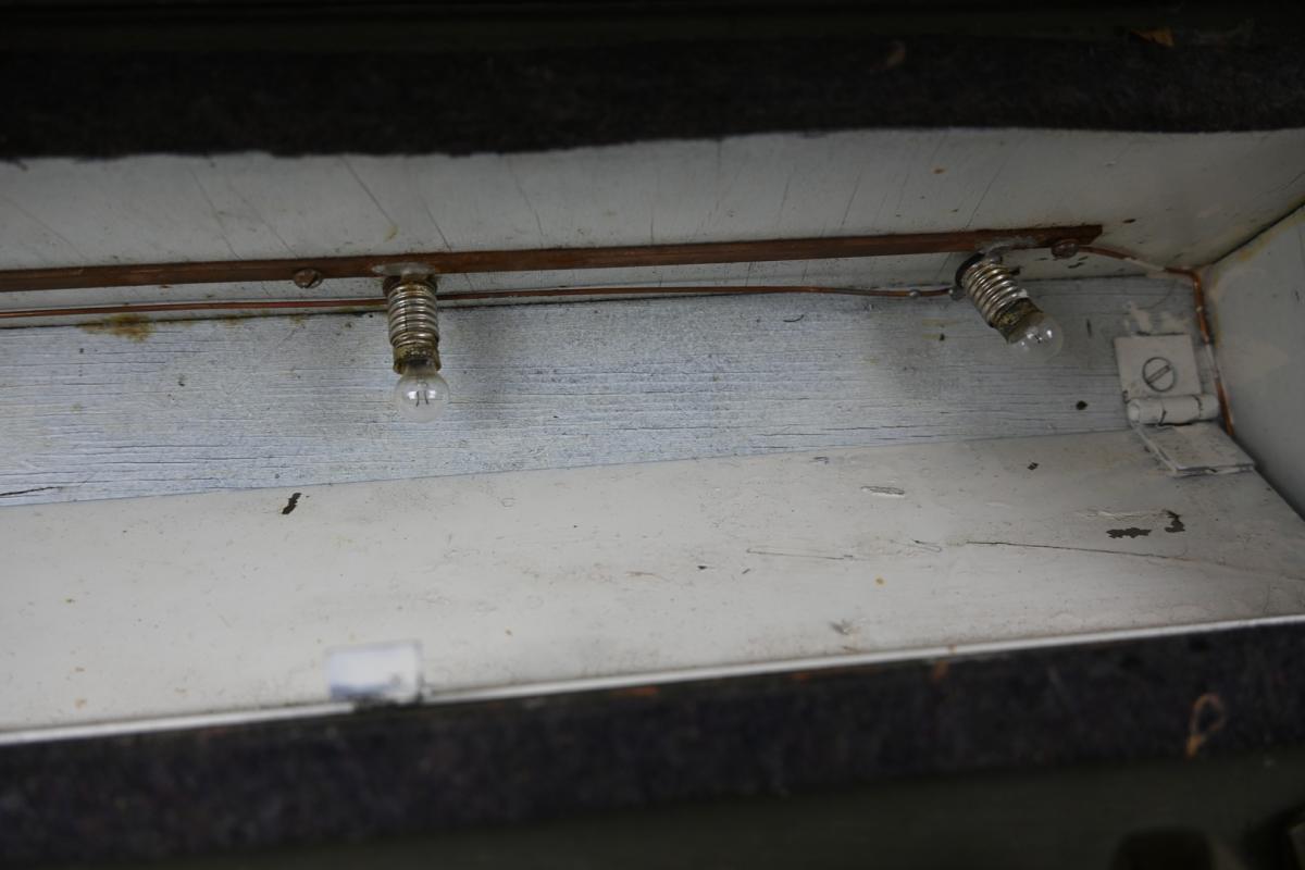 US WW2 Illuminating Electric Sign Box