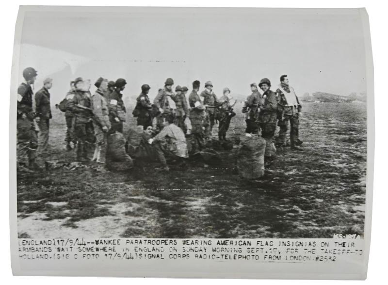 US WW2 Press Photo from 'Operation Market Garden'