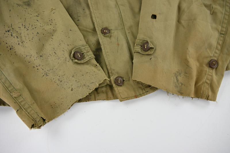 US WW2 M-1941 Camouflaged Combat Jacket