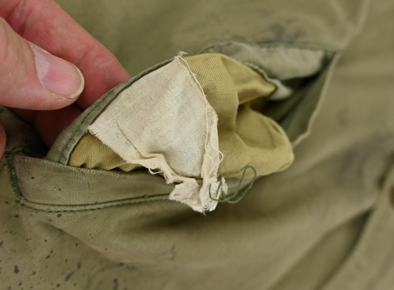 US WW2 M-1941 Camouflaged Combat Jacket