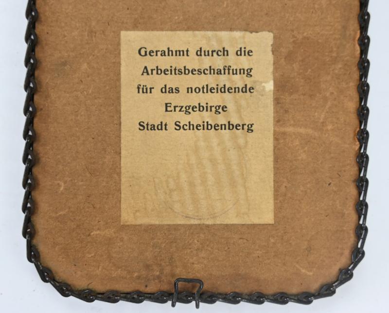 German Third Reich Wall Picture Adolf Hitler