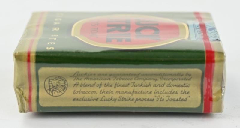US WW2 Package of Lucky Strike Cigarets