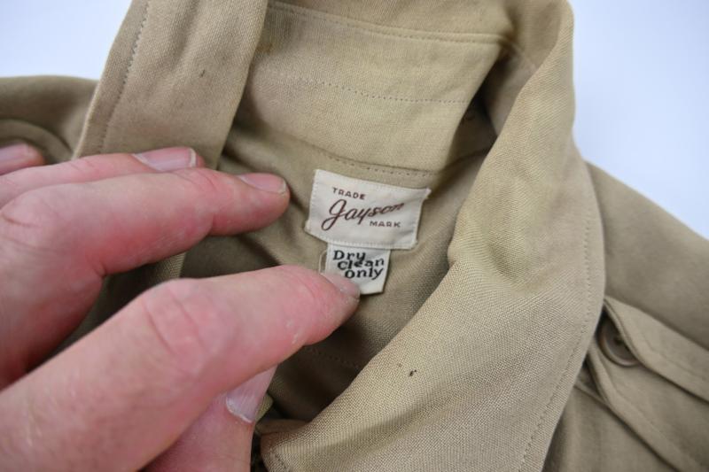 USAAF WW2 Summer Tunic Set Major P.R. Wiest