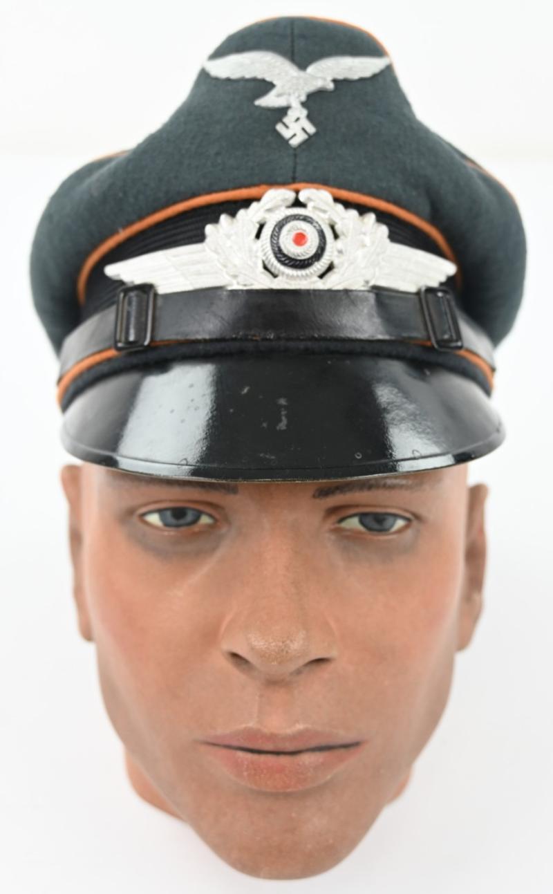 German LW Signals Visor Cap