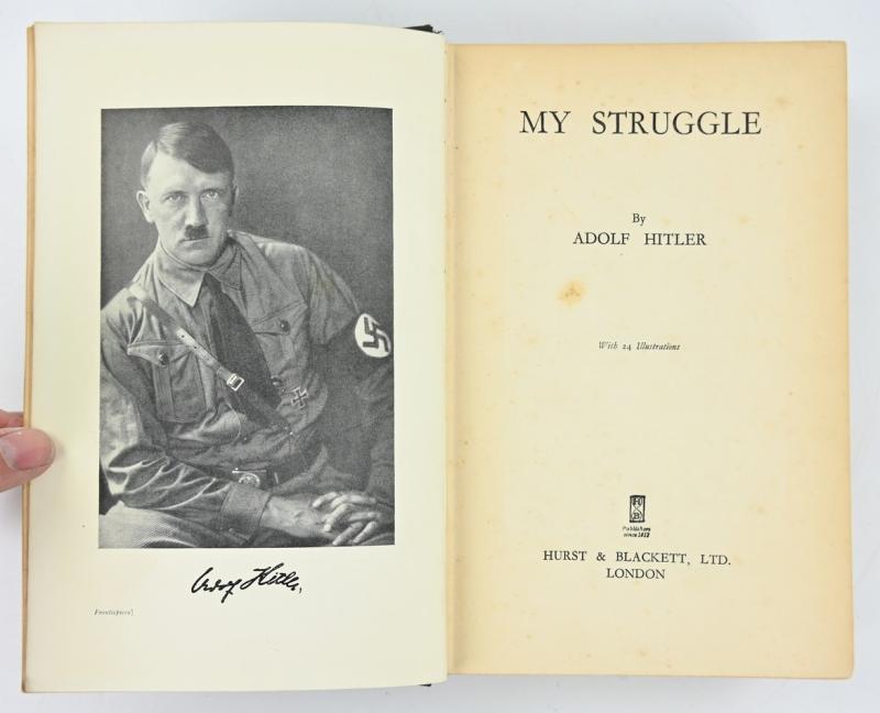 British WW2 Version of Adolf Hitler 'Mein Kampf' My Struggle