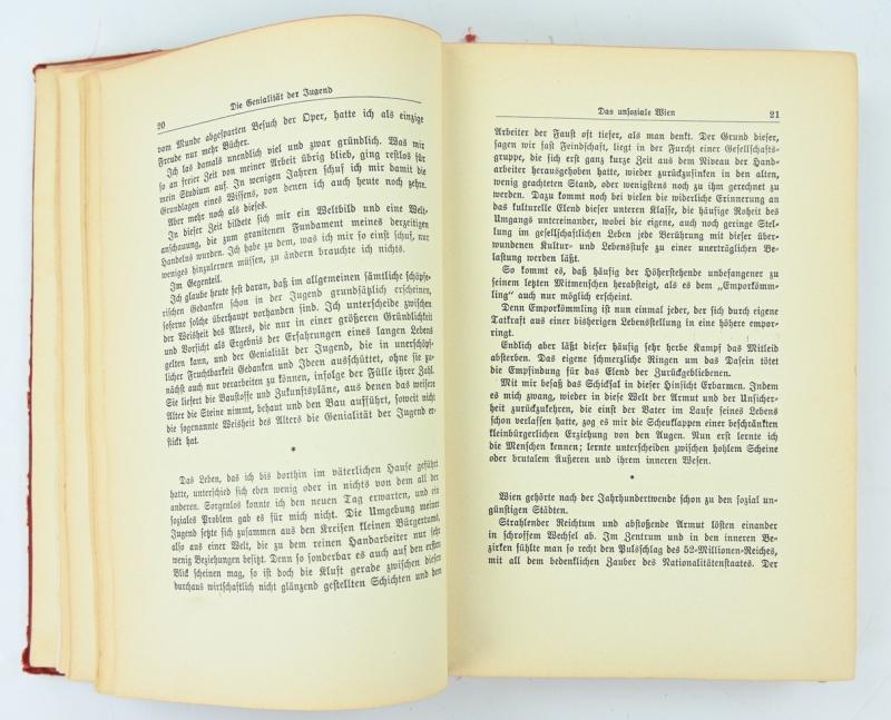 German Adolf Hitler 1926 Edition of 'Mein Kampf'