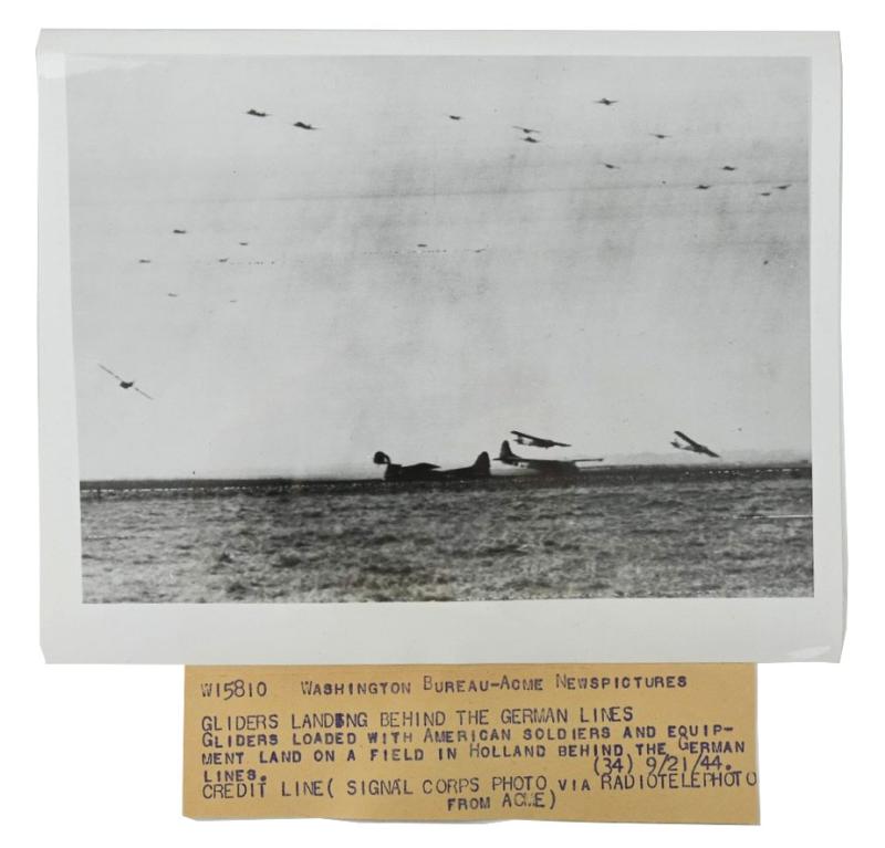 US Airborne WW2 Press Photo 'Market Garden'