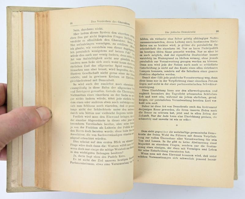 German Mein Kampf Special Edition 'Reichsstatthalter und Gauleiter der NSDAP' Robert Wagner