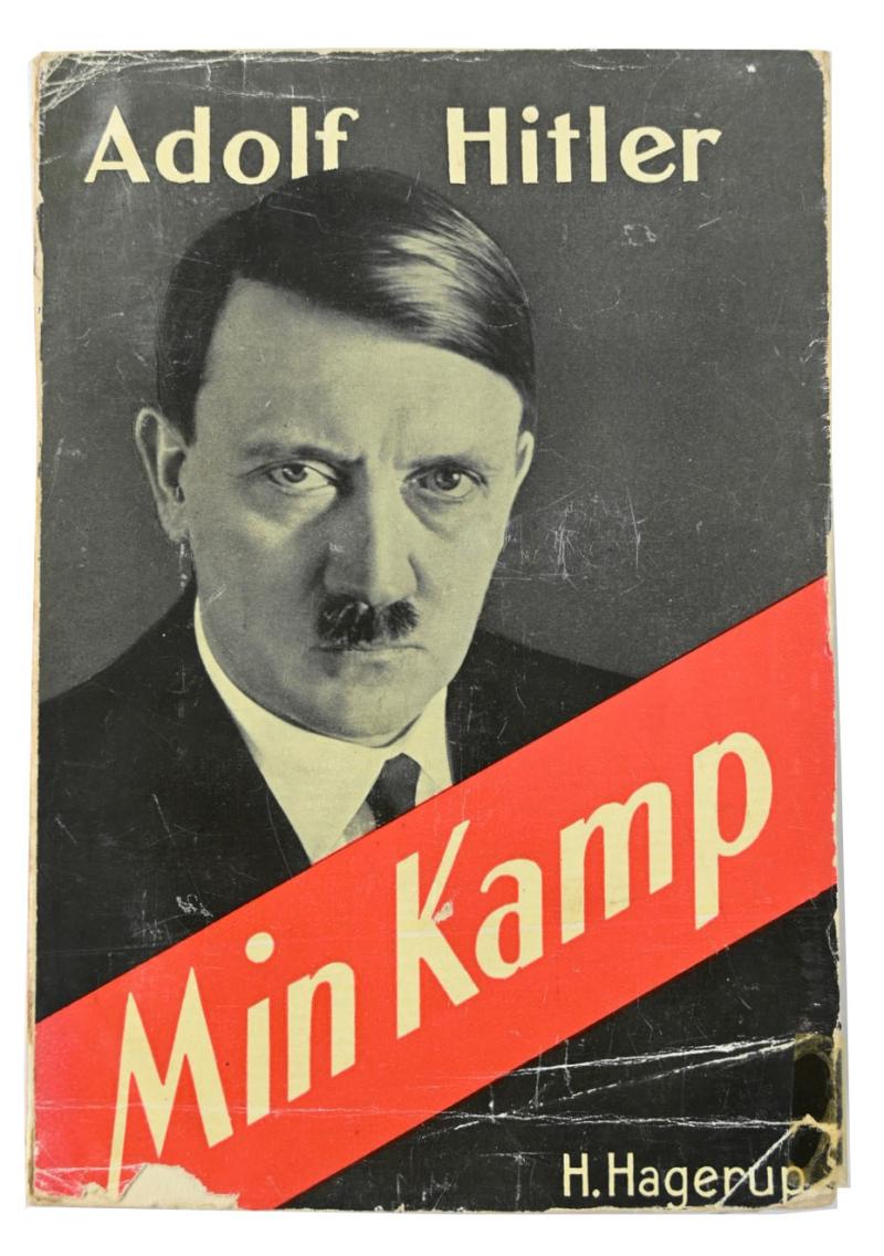 Swedish WW2 Mein Kampf Book by Adolf Hitler 'Min Kamp'